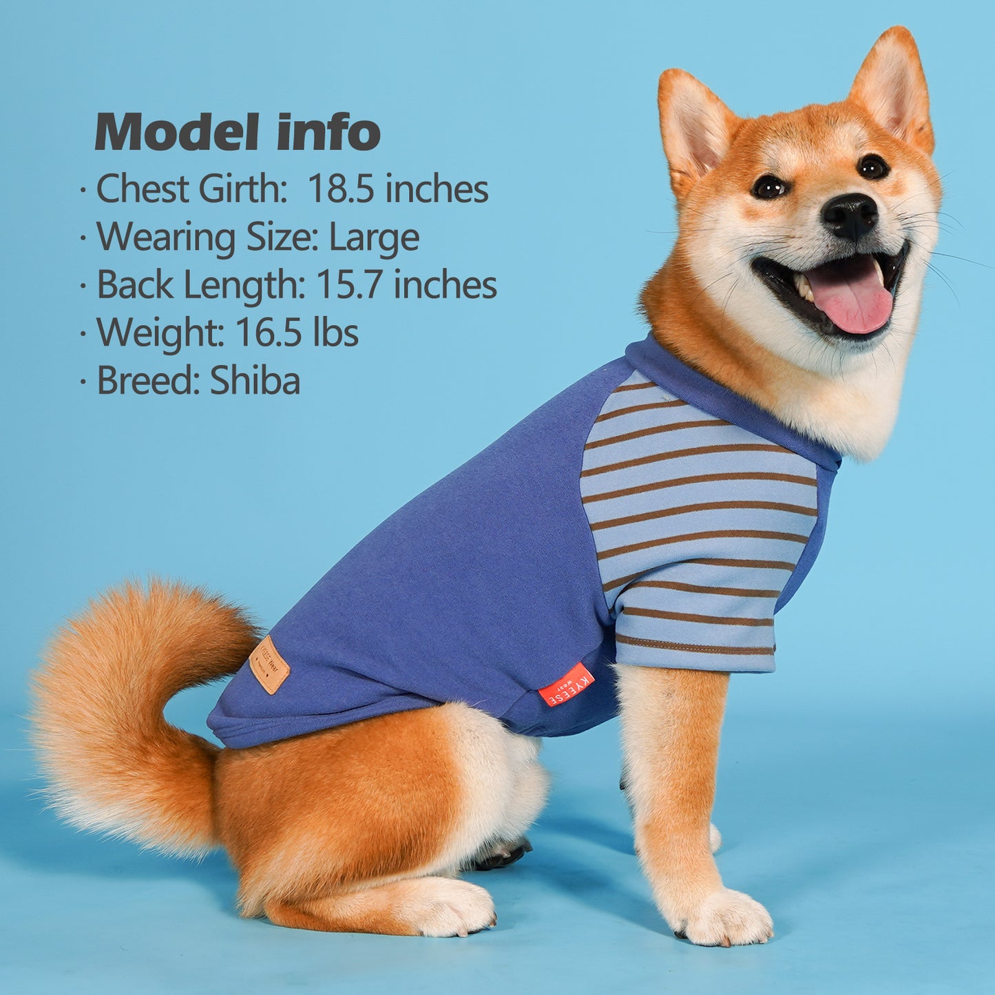 KYEESE 2Pack / 3Pack Dog Sweaters – Soft Stretchy Fleece Pullover Pet Clothes for Cold Weather