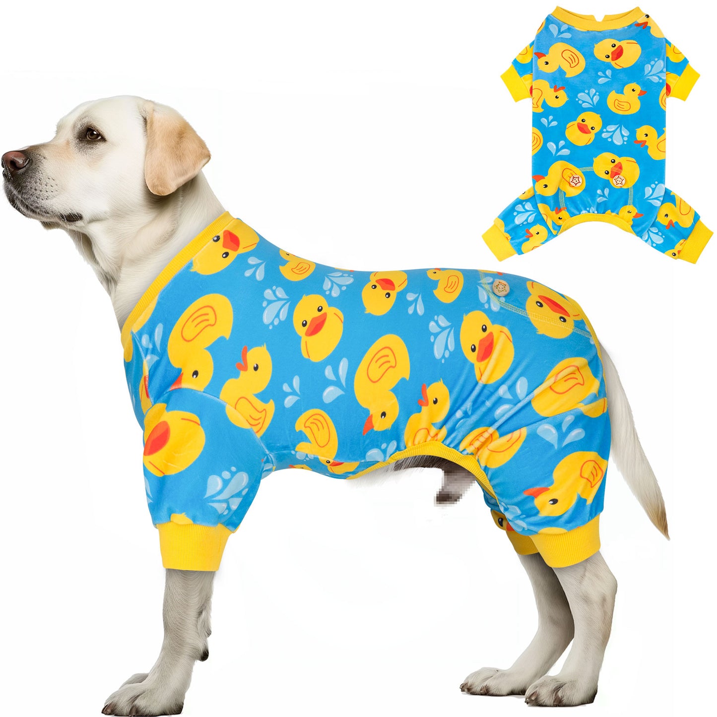 ADORABLE PRINT DOG COZY PAJAMAS