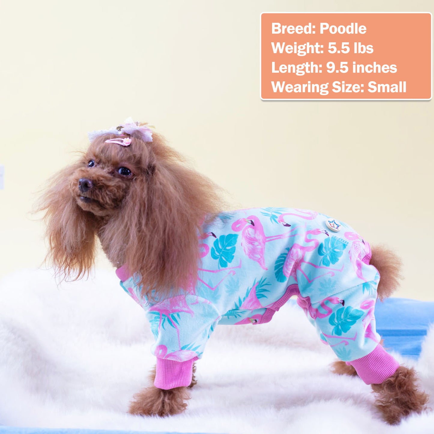 KYEESE Adorable Print Dog Pajamas – Cozy, Sensitive-Skin Friendly Sleepwear
