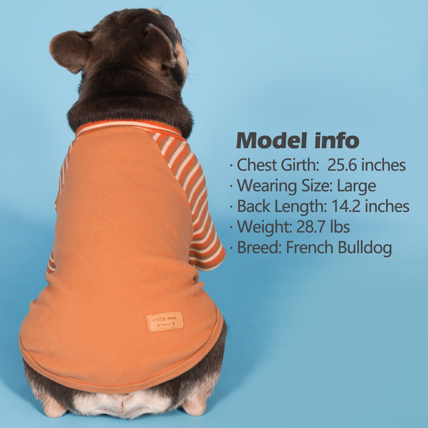 KYEESE 2Pack / 3Pack Dog Sweaters – Soft Stretchy Fleece Pullover Pet Clothes for Cold Weather