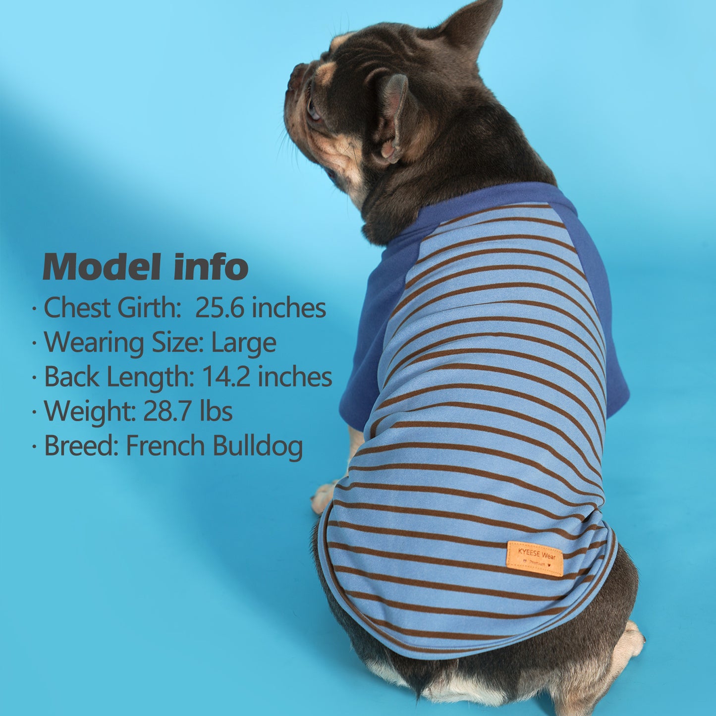 KYEESE 2Pack / 3Pack Dog Sweaters – Soft Stretchy Fleece Pullover Pet Clothes for Cold Weather