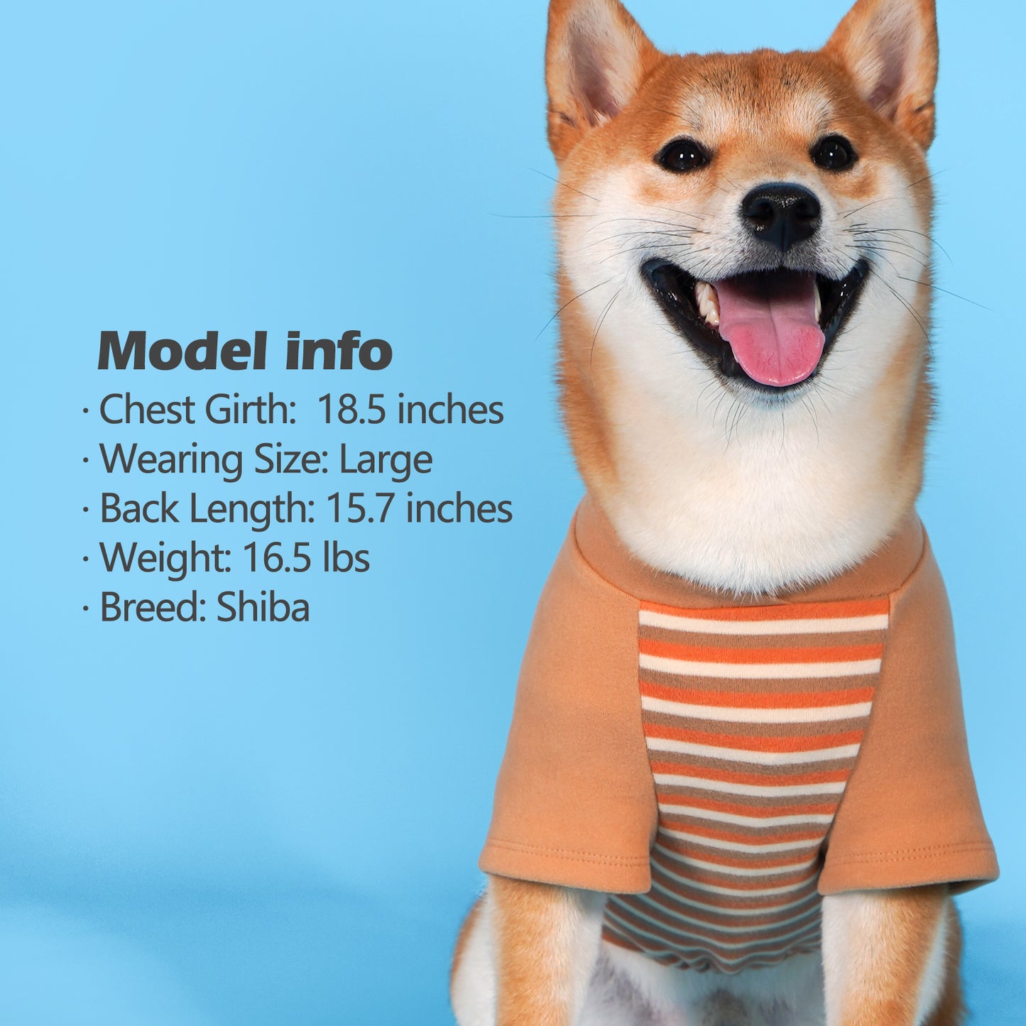 KYEESE 2Pack / 3Pack Dog Sweaters – Soft Stretchy Fleece Pullover Pet Clothes for Cold Weather