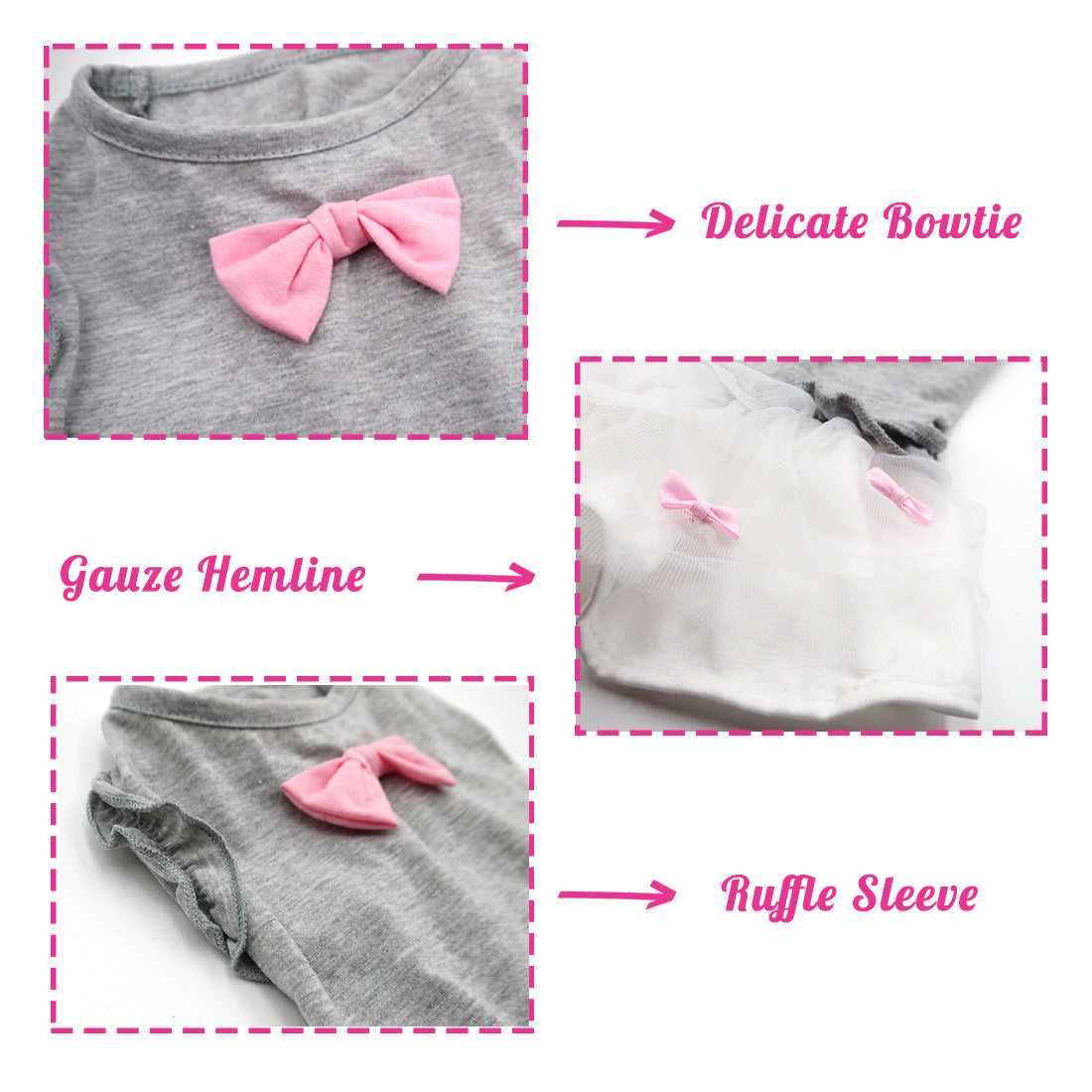 Kyeese Dog Pink Dresses Unicorn Princess For