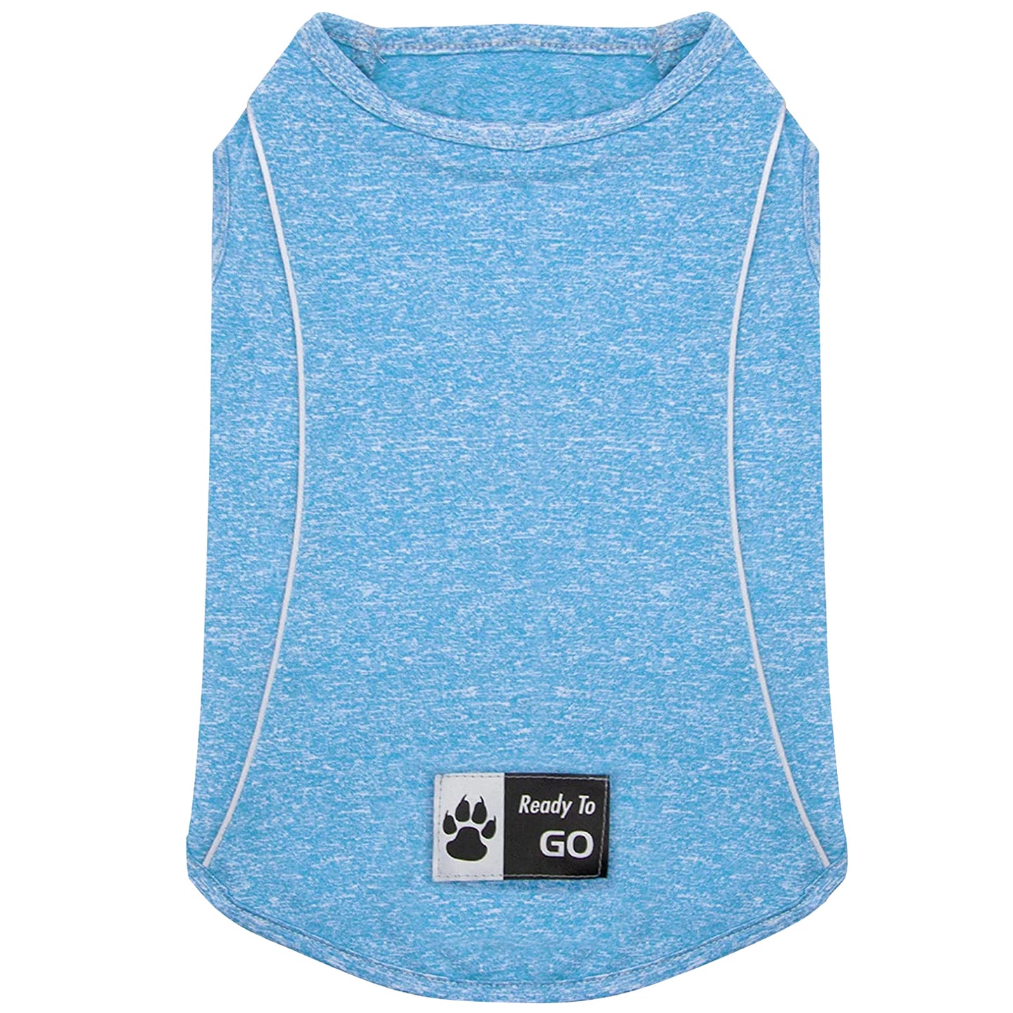 KYEESE Dog Shirt/2pack Dog Shirt-Sports Athletic Breathable Dog T-Shirt with Reflective Strip Tank Top