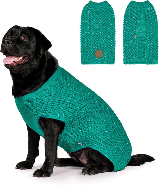 KYEESE VINTAGE REFLECTIVE YARN SWEATER
