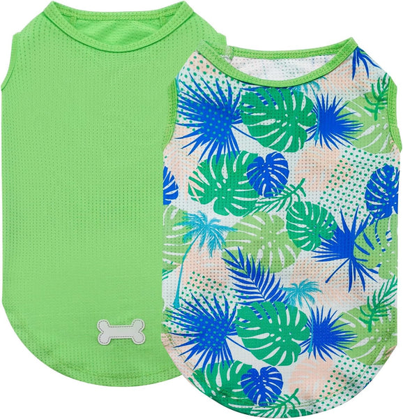 KYEESE 2 PACK CUTE PATTERN MESH SHIRTS