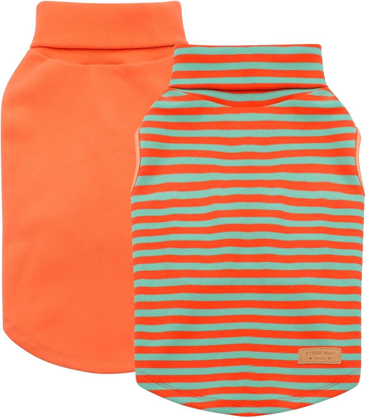 KYEESE 2 PACK DE VELVET SLEEVELESS DOG SHIRTS