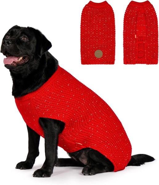 KYEESE VINTAGE REFLECTIVE YARN SWEATER