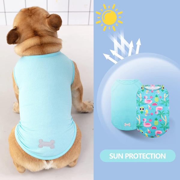 KYEESE 2 PACK CUTE PATTERN MESH SHIRTS