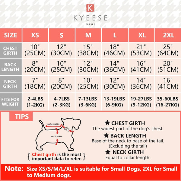 KYEESE PREPPY STYLE DOG SWEATER