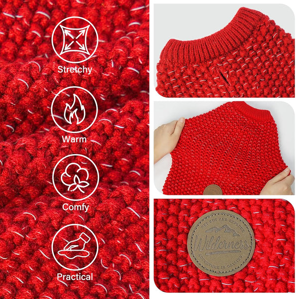 KYEESE VINTAGE REFLECTIVE YARN SWEATER