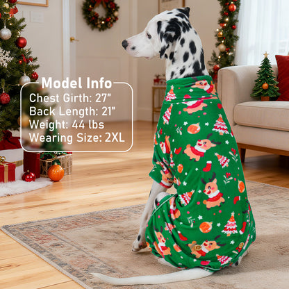 CHRISTMAS DOG PAJAMAS