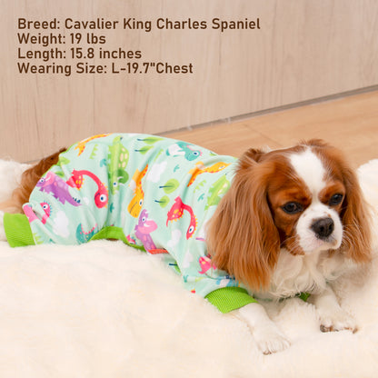 KYEESE Adorable Print Dog Pajamas – Cozy, Sensitive-Skin Friendly Sleepwear