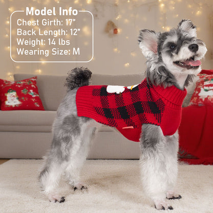 CHRISTMAS DOG SWEATER-SNOWMAN