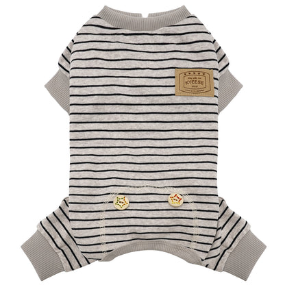 KYEESE Striped Dog Pajamas – Cozy Sleepwear for Dogs & Cats
