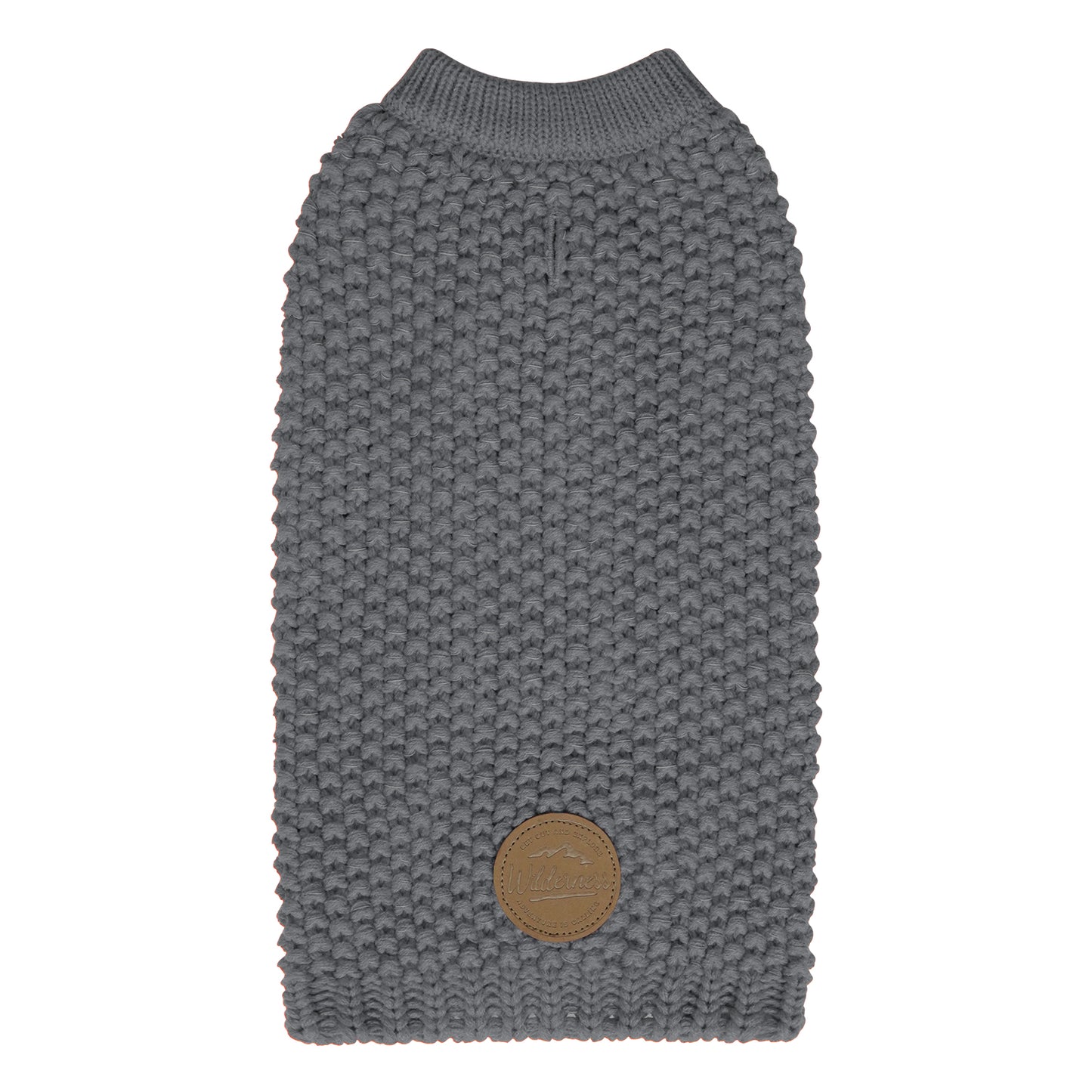KYEESE Dog Sweater – with Leash Hole & Reflective Yarn, Thick Warm Pullover