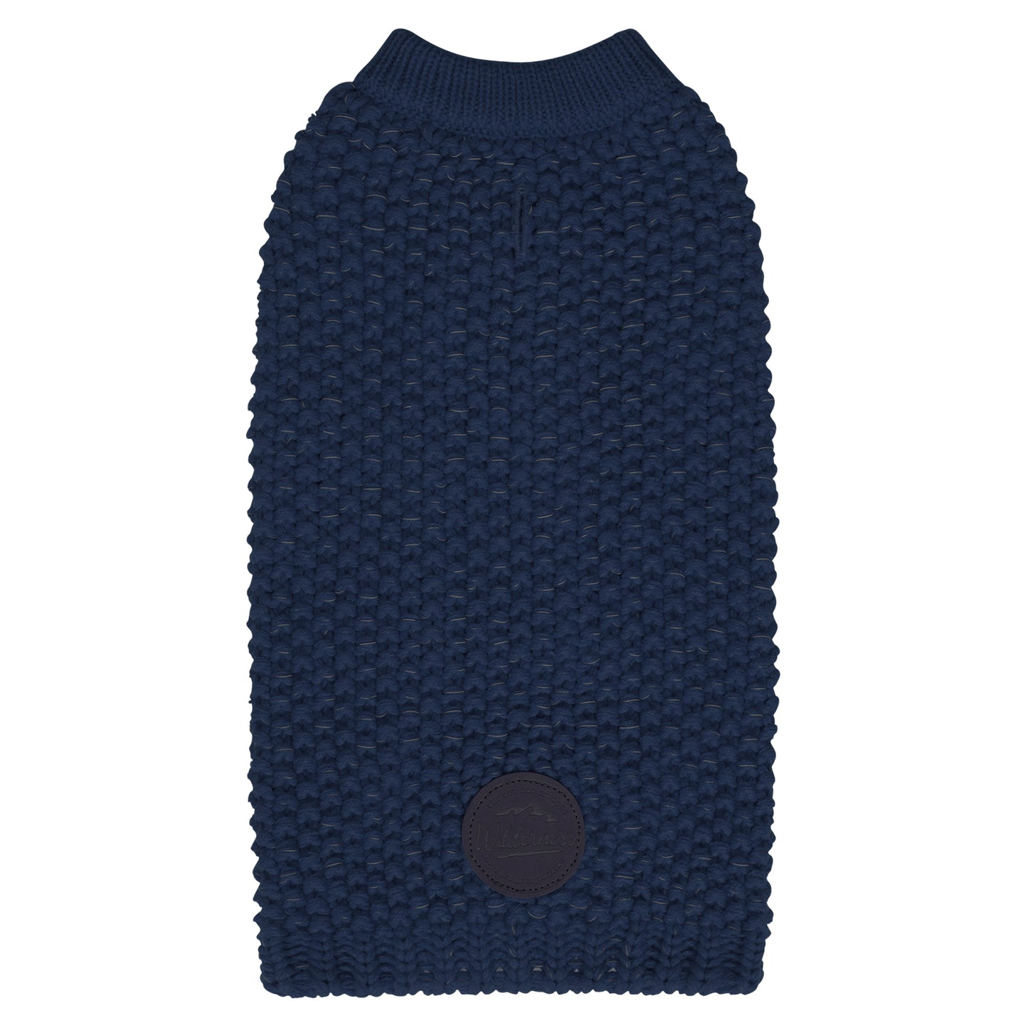 KYEESE Dog Sweater – with Leash Hole & Reflective Yarn, Thick Warm Pullover