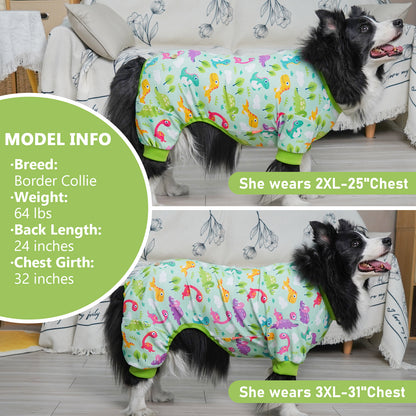 KYEESE Adorable Print Dog Pajamas – Cozy, Sensitive-Skin Friendly Sleepwear