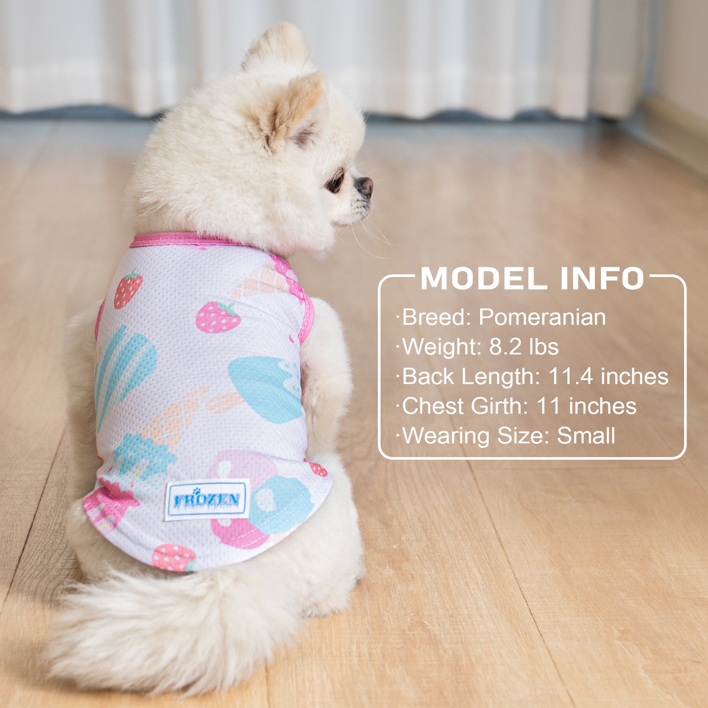 KYEESE 2 Pack Dog Cooling Shirts-Breathable  Instant Cooling Dog Vest