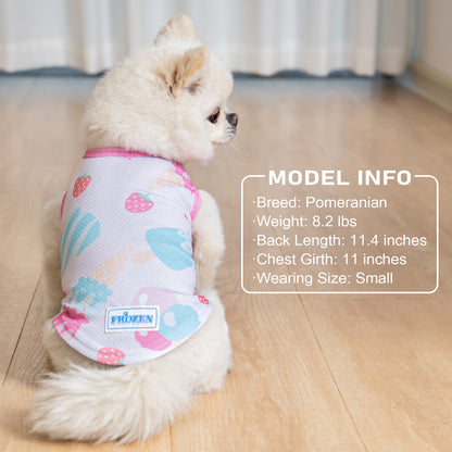 KYEESE 2 Pack Dog Cooling Shirts-Breathable  Instant Cooling Dog Vest
