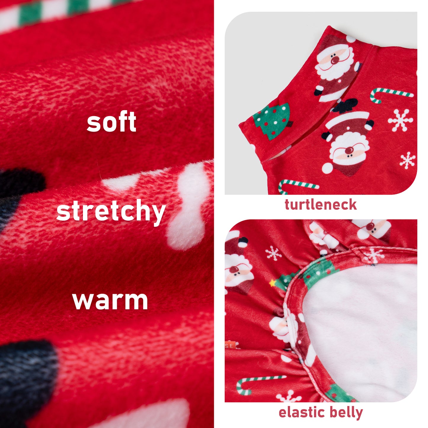 CHRISTMAS DOG PAJAMAS