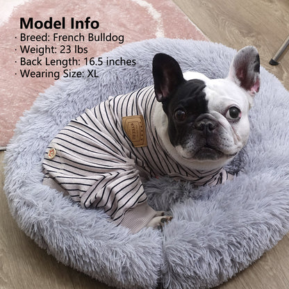KYEESE Striped Dog Pajamas – Cozy Sleepwear for Dogs & Cats