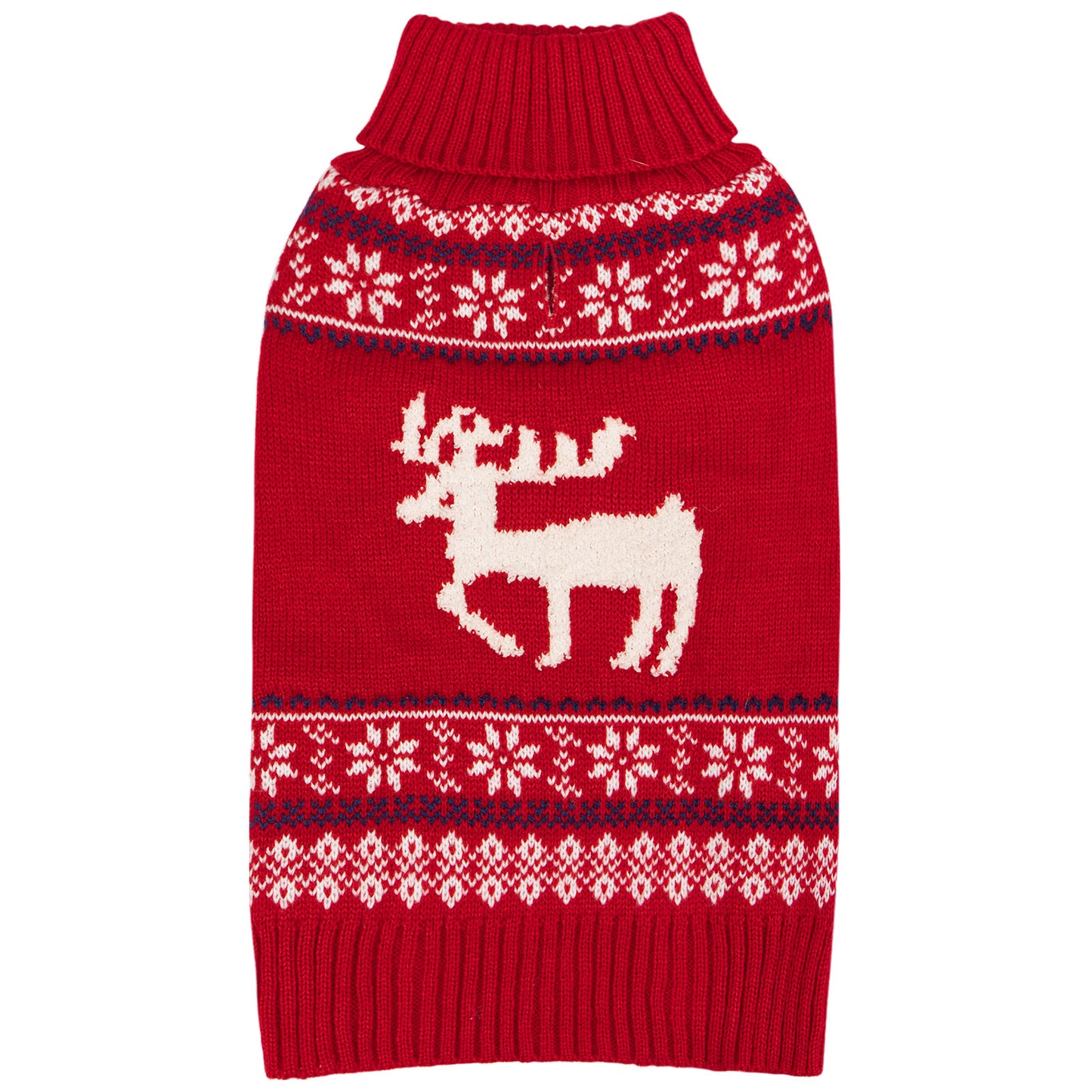 CHRISTMAS DOG SWEATER-REINDEER