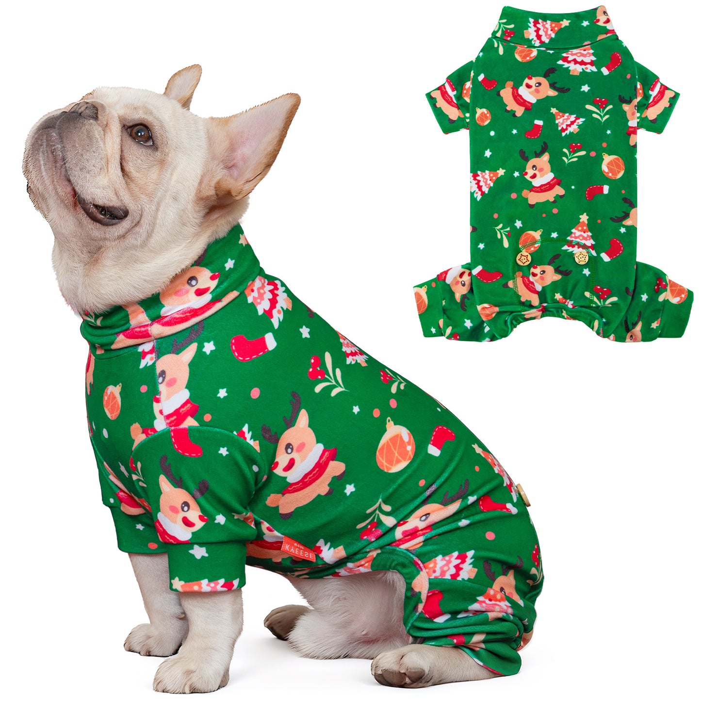 CHRISTMAS DOG PAJAMAS