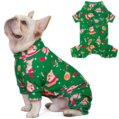 CHRISTMAS DOG PAJAMAS