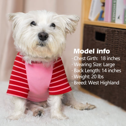 KYEESE 2Pack / 3Pack Dog Sweaters – Soft Stretchy Fleece Pullover Pet Clothes for Cold Weather