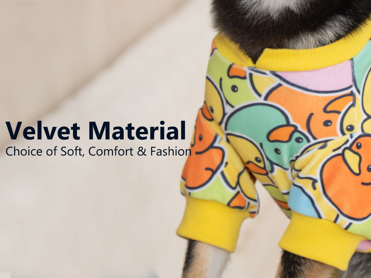 KYEESE Adorable Print Dog Pajamas – Cozy, Sensitive-Skin Friendly Sleepwear