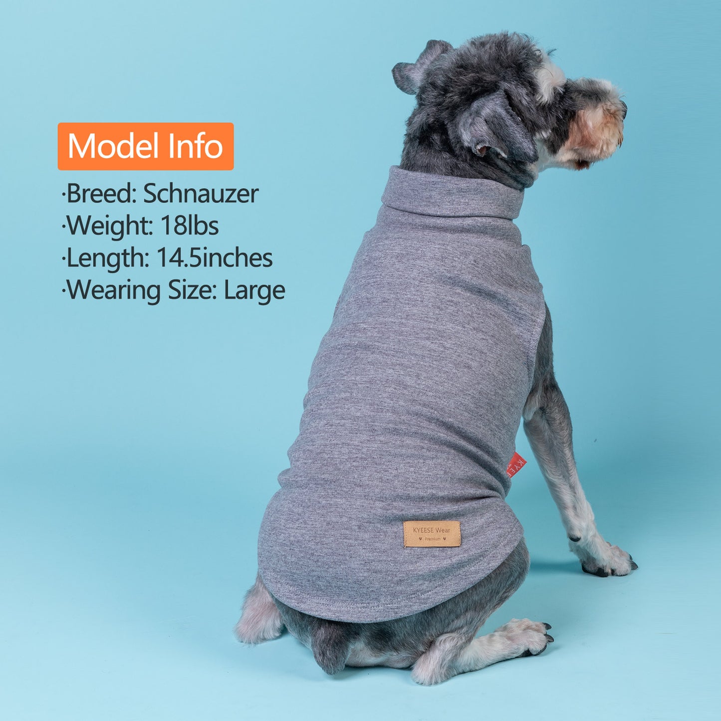 KYEESE 2Pack Velvet Fleece Dog Sweaters – Warm, Stretchy Turtleneck Pullovers
