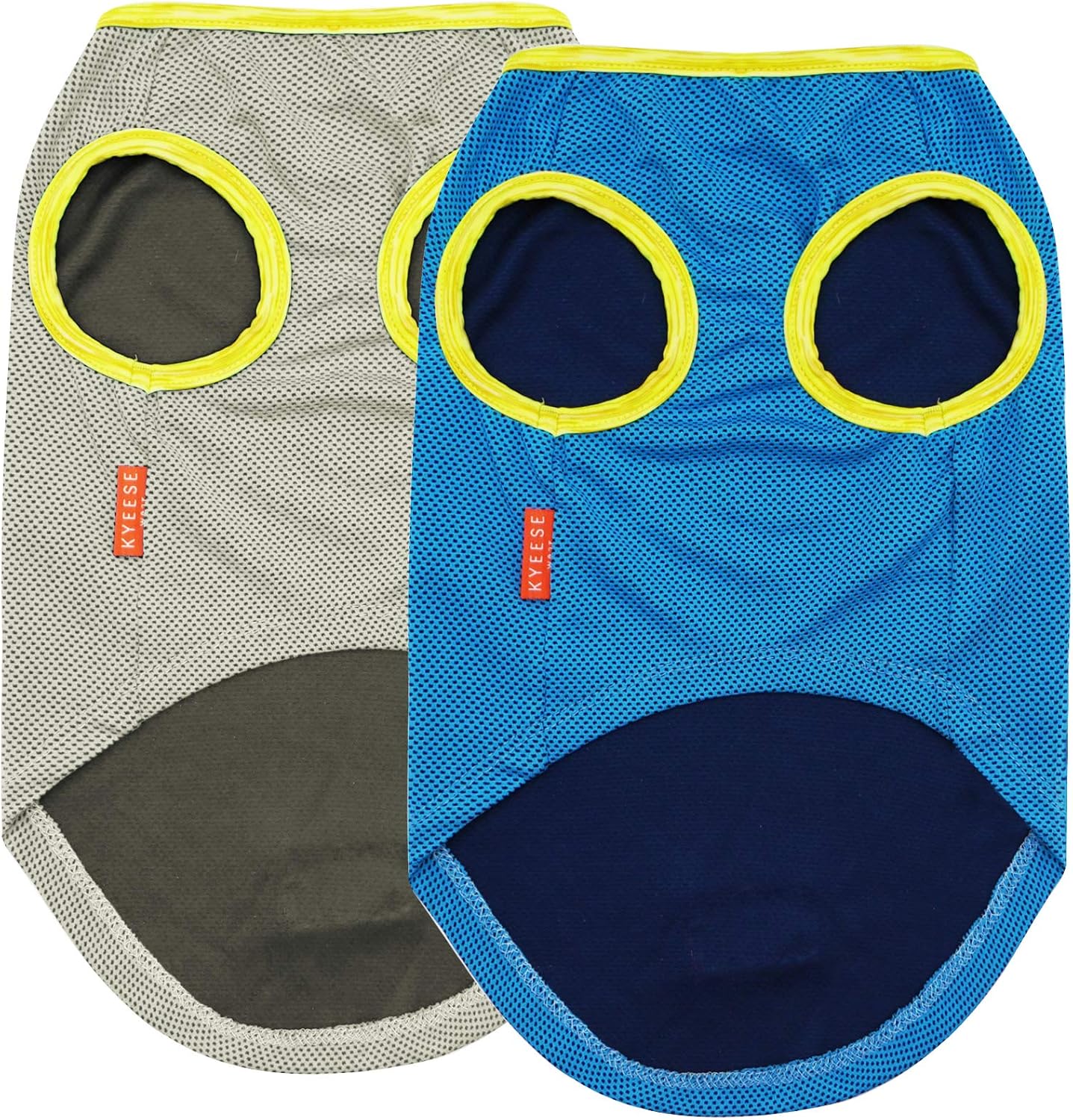 KYEESE 2 Pack Dog Cooling Shirts-Breathable  Instant Cooling Dog Vest