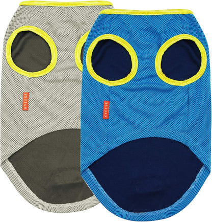 KYEESE 2 Pack Dog Cooling Shirts-Breathable  Instant Cooling Dog Vest