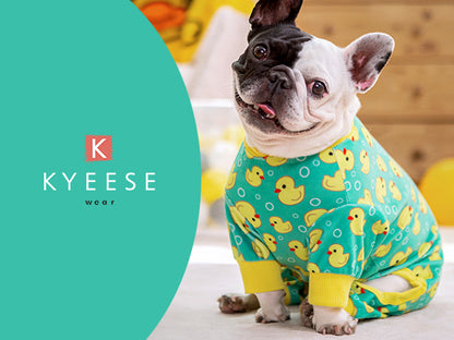 KYEESE Adorable Print Dog Pajamas – Cozy, Sensitive-Skin Friendly Sleepwear
