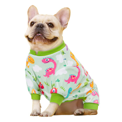 KYEESE Adorable Print Dog Pajamas – Cozy, Sensitive-Skin Friendly Sleepwear