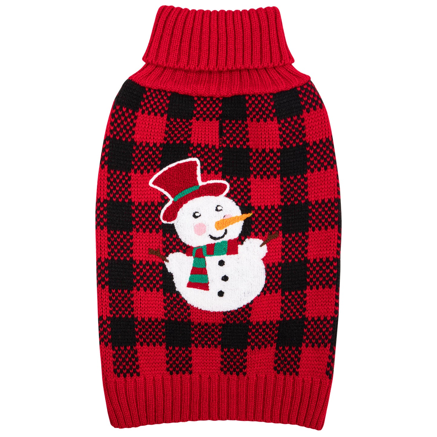 CHRISTMAS DOG SWEATER-SNOWMAN