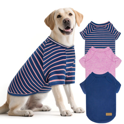 KYEESE 2Pack / 3Pack Dog Sweaters – Soft Stretchy Fleece Pullover Pet Clothes for Cold Weather