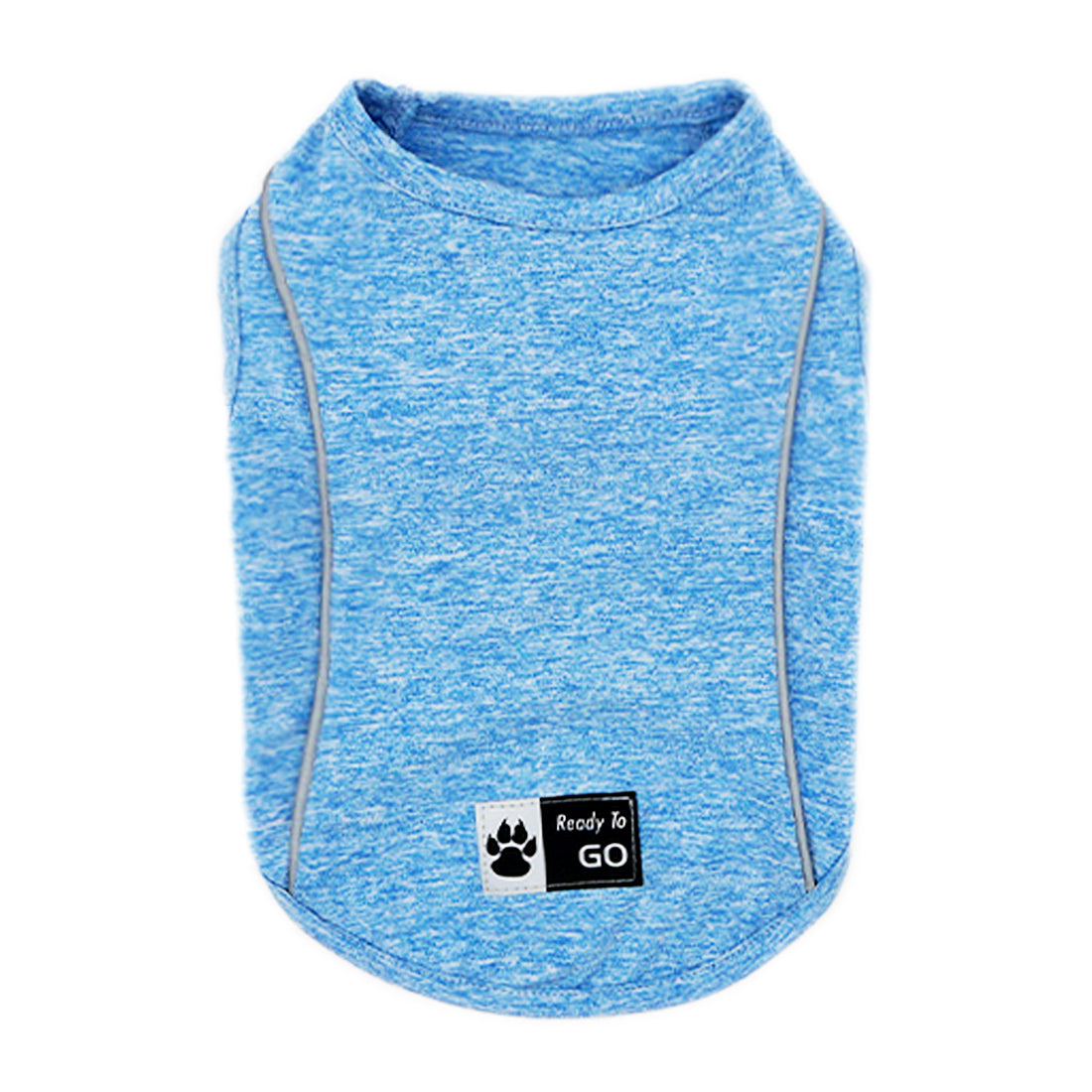KYEESE Dog Shirt Sports Soft Breathable Dog T-shirt with Reflective Strip Tank Top Sleeveless Vest Pet Clothes