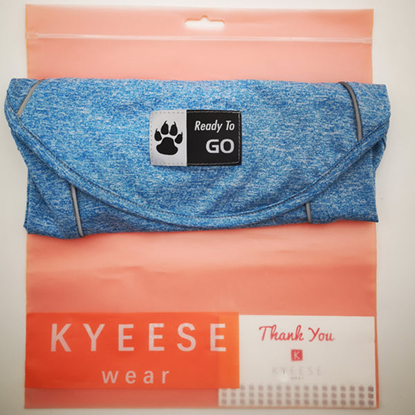 KYEESE Dog Shirt Sports Soft Breathable Dog T-shirt with Reflective Strip Tank Top Sleeveless Vest Pet Clothes