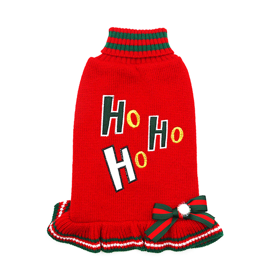 KYEESE Christmas Pet Sweater Dress