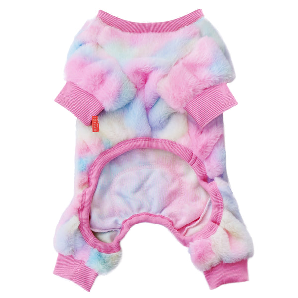 KYEESE Dog Pajamas Pjs Super Soft Velvet Material Dog Onesie Outfits Dog Cold Weather Coat