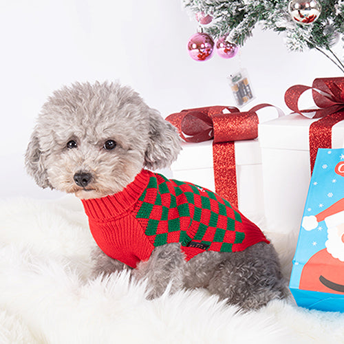 KYEESE Christmas Snowman Pet Sweater